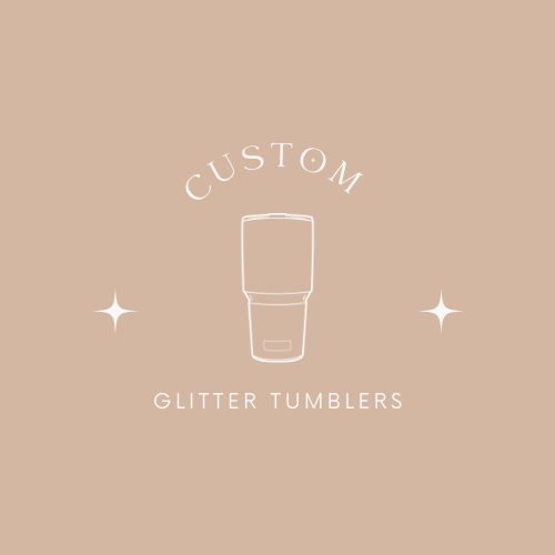Custom Glitter Tumblers