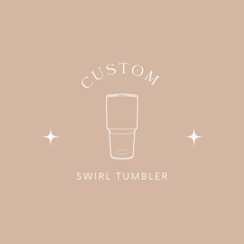Custom Ink Swirl Tumbler