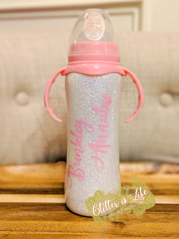 Glitter Baby Bottle